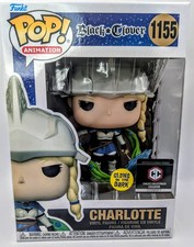 Funko Pop! Black Clover Charlotte #1155 Glows in the Dark Exclusive + Protector 
