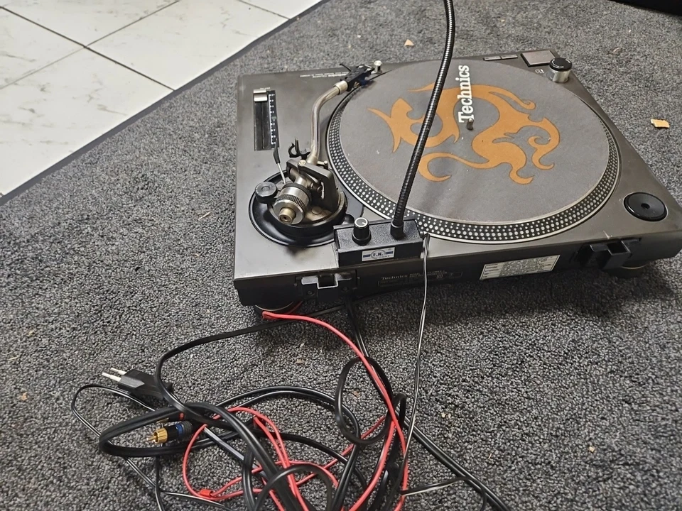 technics sl-1210 mk2 plattenspieler - Bild 3 von 3