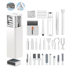 34-in-1 Phone and Laptop Cleaning Kit - Multi-Function PC Q20, white