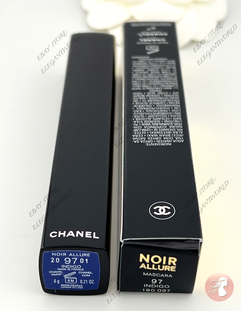 CHANEL Noir Allure Mascara 97 INDIGO, New In Box Limited Denim