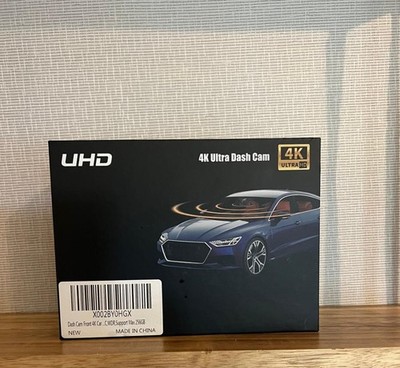 Dash Cam Front 4K Car Camera with CPL Filter 5G Wi-Fi 3.69 Inch ISP Screen 64GB