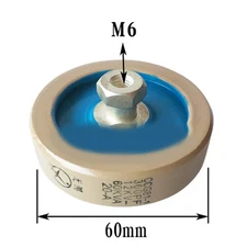 For CCG81-1 300PF 12KV-60KVA High Frequency High Voltage Ceramic Capacitor