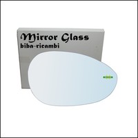 Chrom Spiegelglas AußEnspiegel Lato Dx Beifahrer FüR Fiat Grande Punto