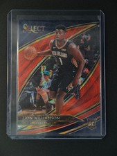 Zion Williamson RC 2019-20 Panini Select Basketball Courtside Red Wave [3hk