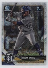 2018 Bowman Draft Chrome Asia Mojo Refractor Jawuan Harris #BDC-85 qf6