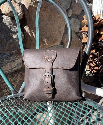 Saddleback Leather Travel Satchel Men's Small EDC  Dark Coffee Brown or Tobacco