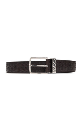 BOTTEGA VENETA $720 Fondant Intrecciato Belt New & Authentic