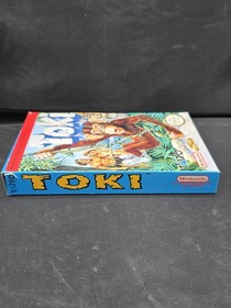 Toki (Nintendo Entertainment System, 1991) NES CIB Complete W/Inserts Tested 