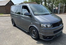 Vw Transporter banded steel wheels, T6 T5 17inch staggered with tyres