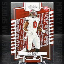 2023 Absolute Football - YaYa Diaby Rookie RC - #184 MINT