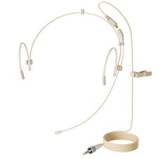 J K Professional Headset Microphone MIC-J 071S Compatible w/ Sennheiser Wireless