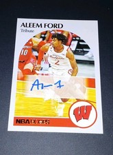 2021-22 Panini Chronicles Draft Picks - Hoops Retro Autographs Aleem Ford