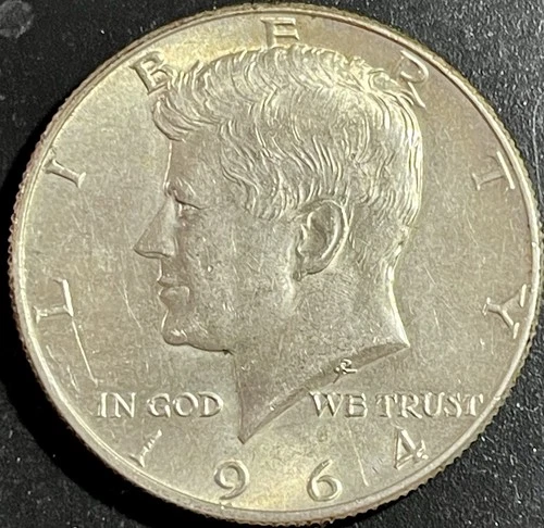 1964-D 50C Kennedy Half Dollar  90% Silver  #1879