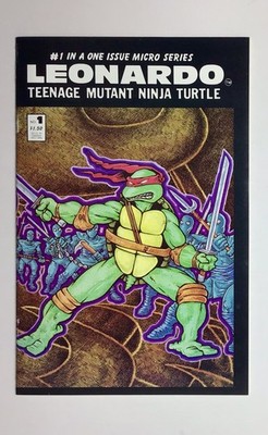Leonardo #1 Teenage Mutant Ninja Turtle TMNT Mirage Studios 1986 