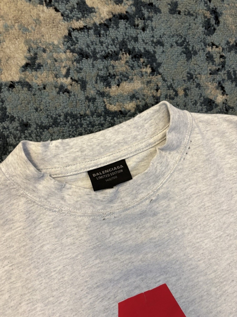 Balenciaga Music Archive T Shirt Brand New No Tags Fits XLarge | eBay