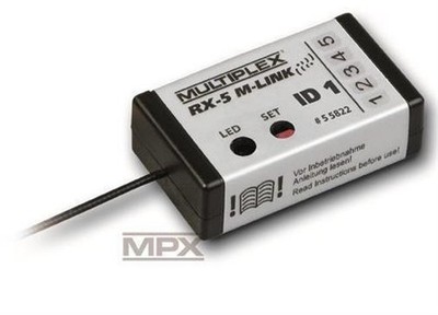 Multiplex / Hitec RC Empfänger RX5 MLINK ID 1 Free / 55822