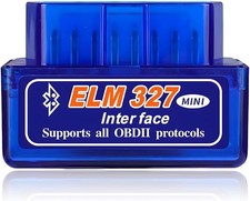 Bluetooth OBD2 Car Diagnostic Scanner, Mini Wireless Engine Fault C Color: 1PC