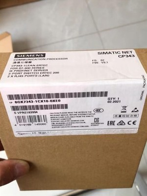 1PC New Siemens 6GK7343-1CX10-0XE0 Communication Processor Brand Free Ship
