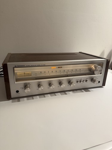 Vtg Pioneer Stereo Receiver Model SX-450 Tested & Works Great - Nice Cond