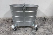 Tough Guy 2W318 6-1/2 Gal Galvanized Steel Bucket (AW)