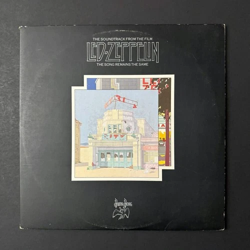 LED ZEPPELIN The Song Remains the Same First Press Vinyl Record Album Double LP