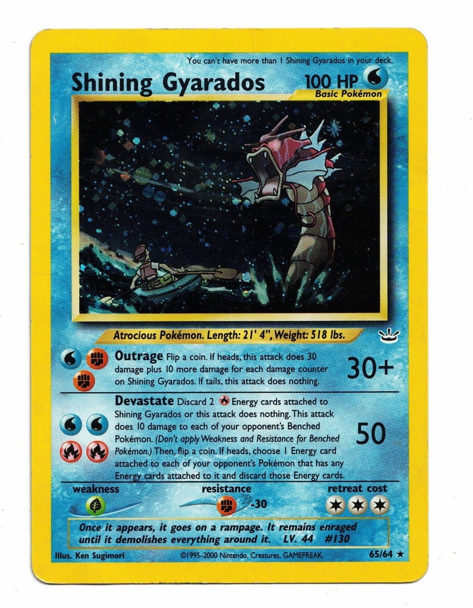 Shining Gyarados 65/64 Neo Revelation for sale | eBay