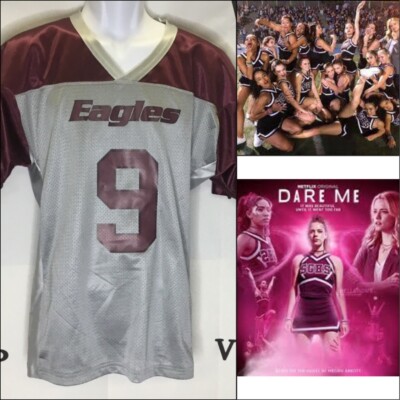 DARE ME Series Netflix Adult Large Football Eagles Jersey