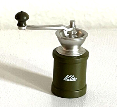 Very realistic miniature Japan Kalita coffee grinder H=4.2cm new
