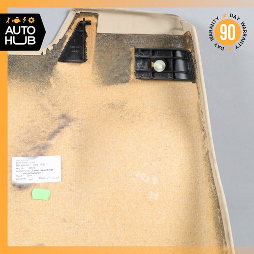 Cubierta trasera del asiento del lado del conductor delantero izquierdo BMW E64 650i convertible beige OEM - Imagen 17 de 20