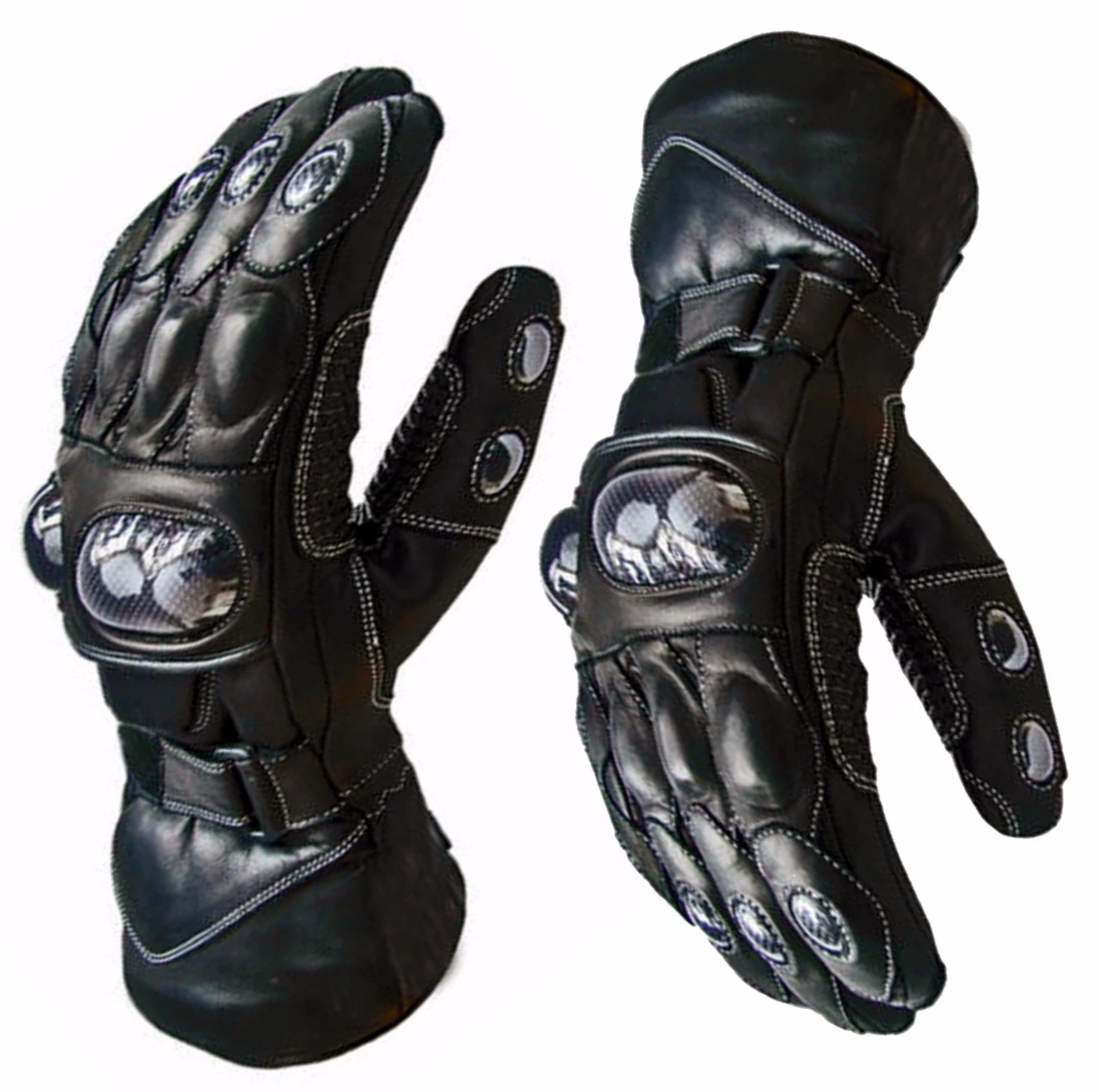 Winter Motorcycle Gloves Waterproof Motorbike Windproof THERMAL Leather Sale