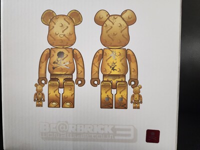 MEDICOM TOY - be@brick MASTERMIND 3体セット 100&amp;400%、1000% mastermind JAPAN x Medicom Toy 