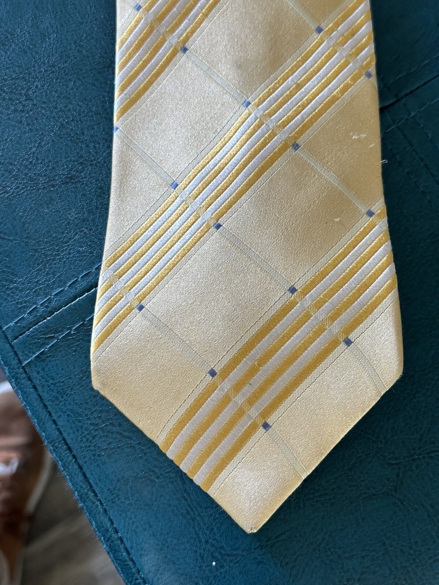 michael kors yellow tie