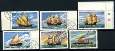 Saint Thomas et îles du Prince 1979 Mi. 598-603 Oblitéré 100% Voiliers