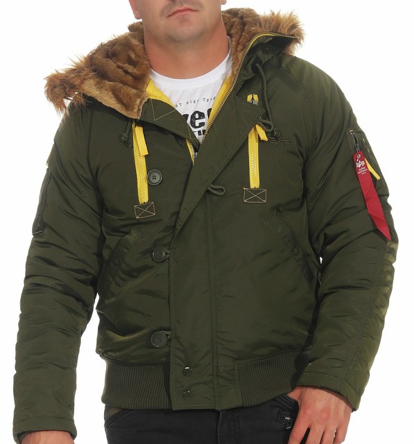 alpha industries herren daunenjacke mantel pps n2b