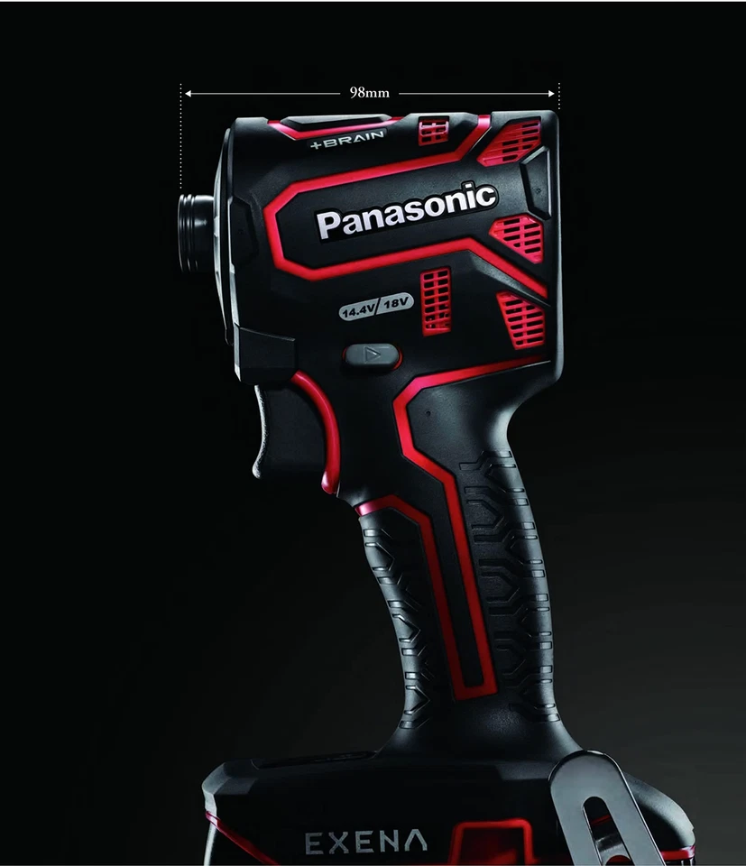 Panasonic EXENA P Series Impact Driver EZ1PD1X-R Red 14.4V [Body Only] 18V NEW - Image 2 of 2