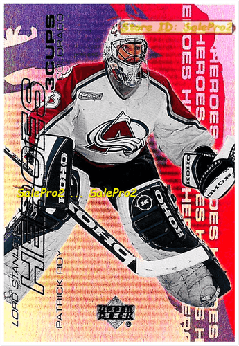100++ PATRICK ROY SINGLES INSERT GAME JERSEY AUTOGRAPH LIMITED LOT YOU PICK LIST - Picture 126 of 173