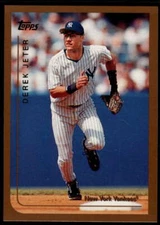 1999 Topps #85 Derek Jeter New York Yankees Baseball Card NM-MT ID:32478