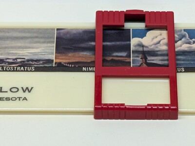 Vintage Weathercaster, Weather Forecasting - Irving P Krick - Off-White & Red