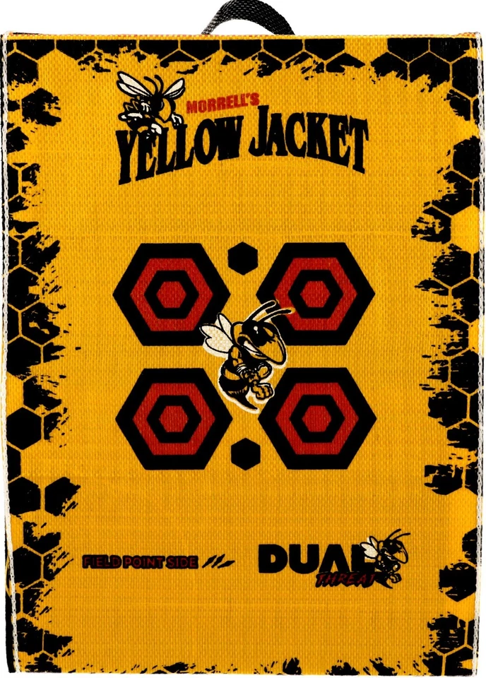 Jaqueta amarela Morrell YJ-380 bloco duplo ameaça alvo besta compatível - Imagem 4 de 4