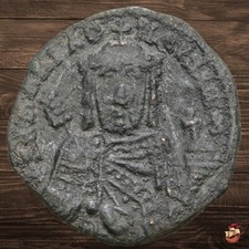 Byzatine Follis Coin - Romanus I Lacapenus (920-944) Sear 1760 @A1708