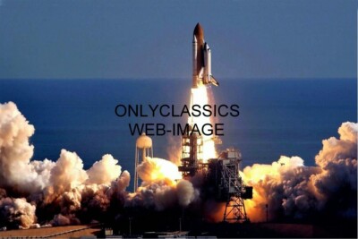 SPACE SHUTTLE COLUMBIA LAUNCH 12X18 PHOTO POSTER NASA AWESOME ROCKET TAKE OFF