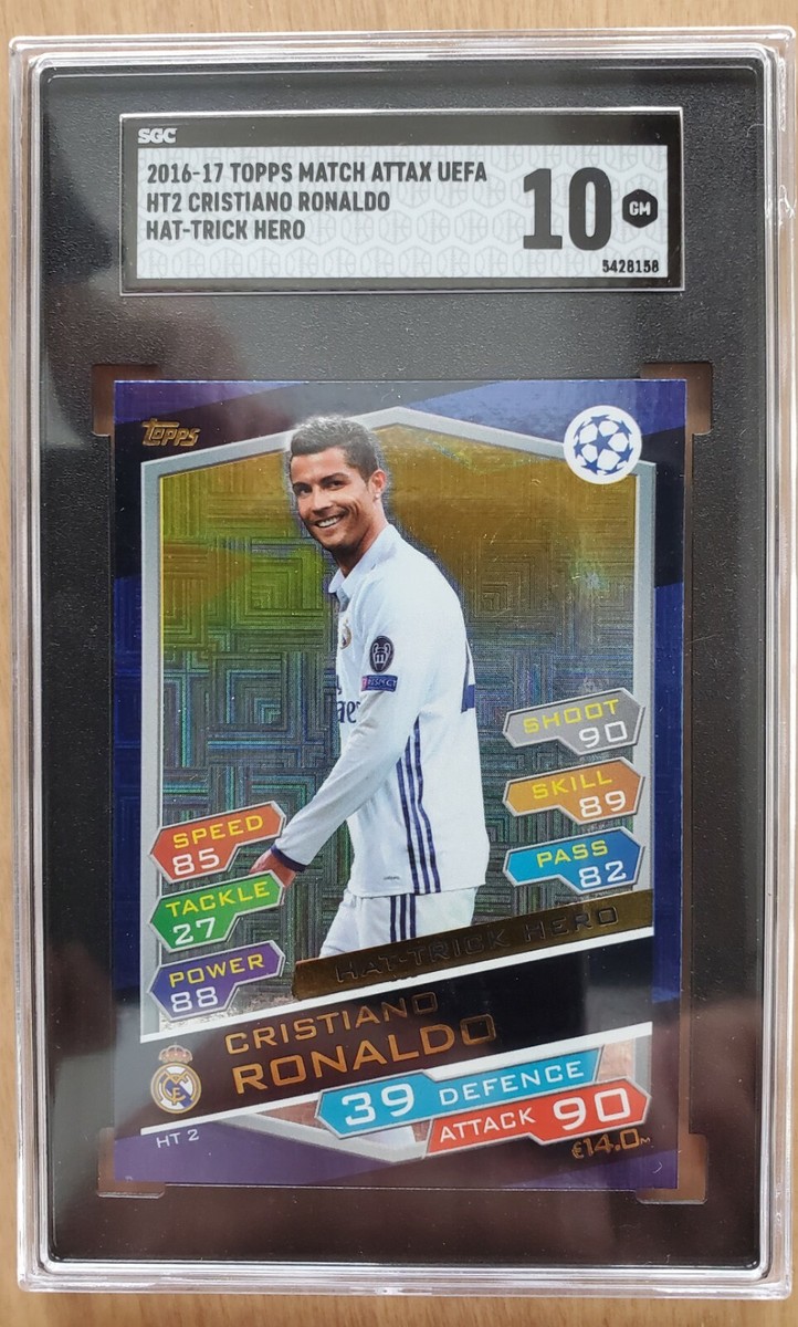 ロナウド 2016-17 Topps Match Attax UEFA Cristiano Ronaldo Hat Trick Hero