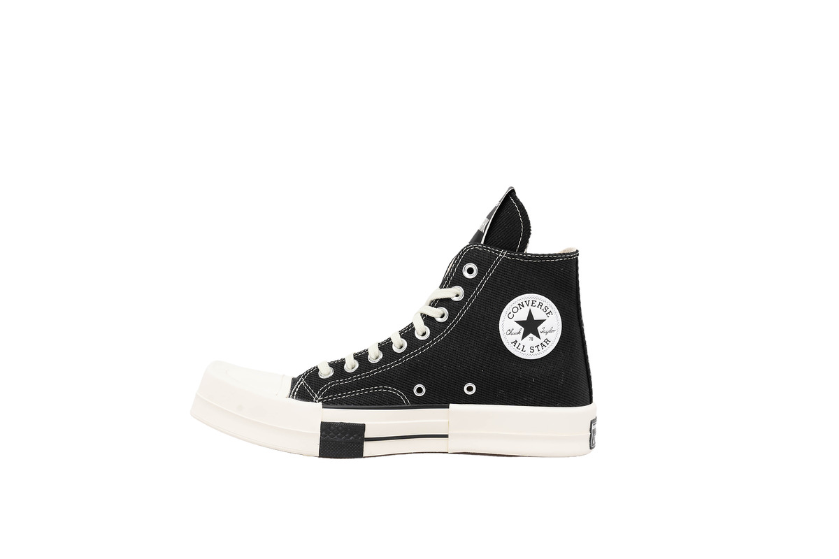 Converse Rick Owens x TURBODRK Chuck 70 High Black for Sale Converse Rick Owens x TURBODRK Chuck 70 High Black for Sale