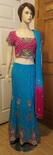 Readymade Indian Pakistani bollywood party wedding embellished lehnga choli 38