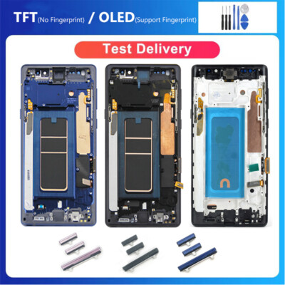 For Samsung Galaxy Note 9 LCD Display Touch Screen Digitizer Power Buttons lot
