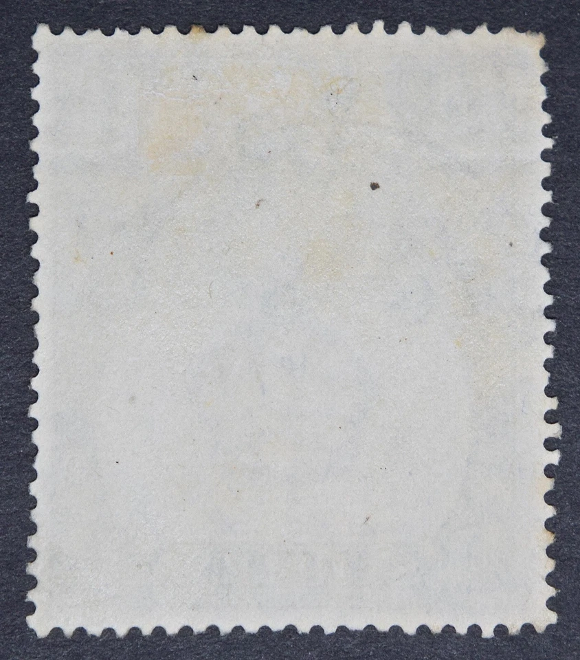 Santa Helena SG98a 1922 Insignia de Santa Elena 1d Gris y Verde, Mástil Principal Roto, Usado Foto 2 de 2