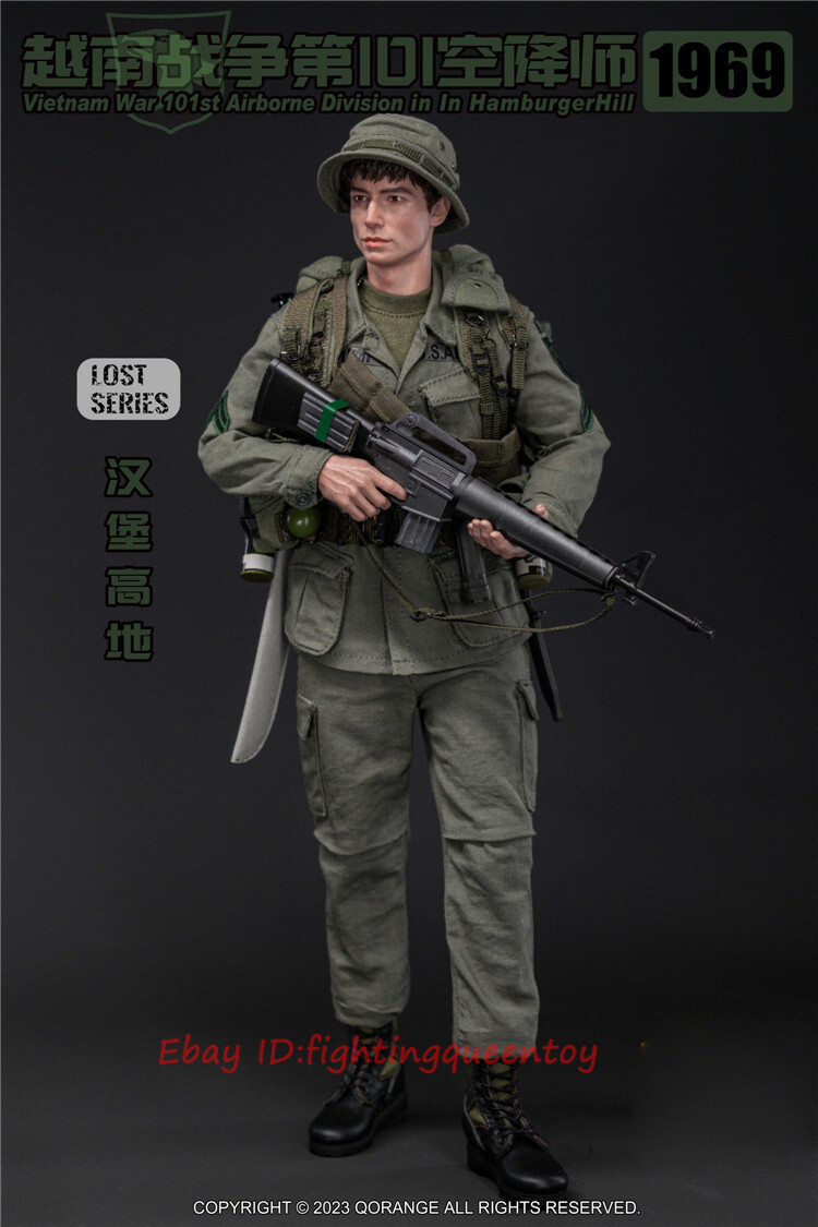 QORANGE QOTOYS QOM-1035 Vietnam War 101st Airborne Division 1/6