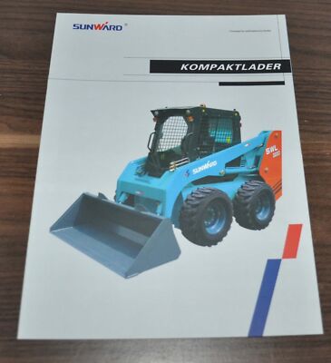 Sunward Model Range SWL SWTL Kompaktlader China Brochure Prospekt DE