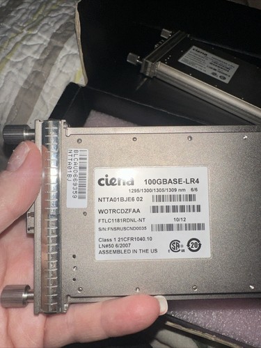 2 Ciena 100GBASE-LR4 CFP Like Cisco Authentic USA Shipping - Photo 7/9