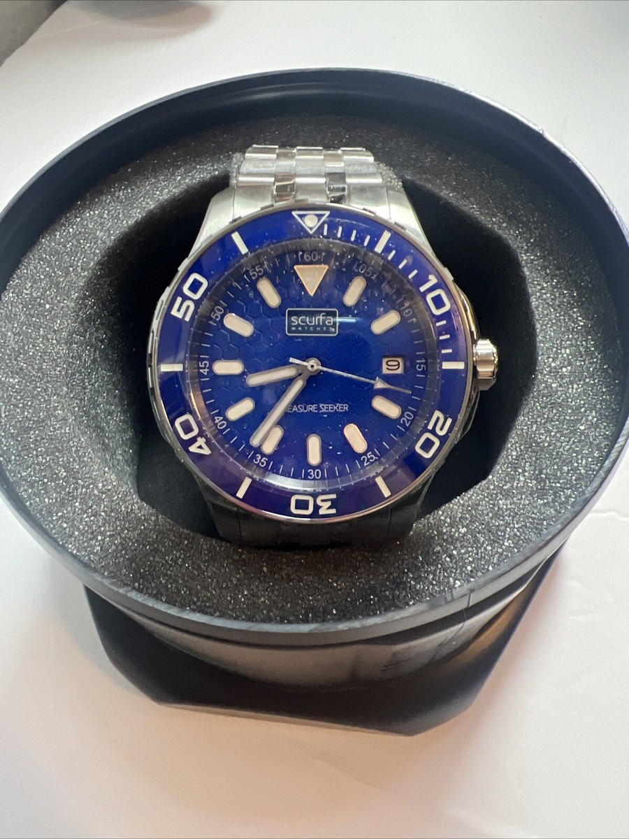 Scurfa Treasure Seeker Hydra Hat Blue Dial-rated 300m (1000ft
